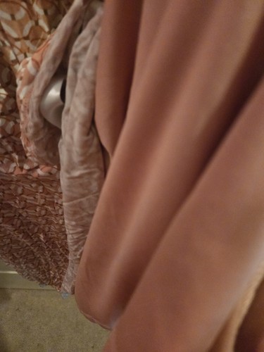 Downeast Dress Xl, Orange And White Pattern - Picture 5 of 10