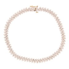 9Carat Yellow Gold 7" 1.00ct Diamond Tennis Bracelet (5mm Wide)