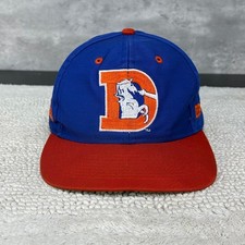 90s Vintage Denver Broncos Snapback Hat OSFA Embroidered Two Tone Dad Cap