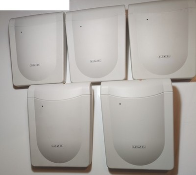 5x Alcatel Lucent 4070 4070IO  5x Indoor DECT Base Station +wall mount+plug +++