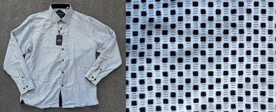 NWT SILVERSTONE Modern Fit Button-Down Shirt, Men XXL, $99.99 Retail