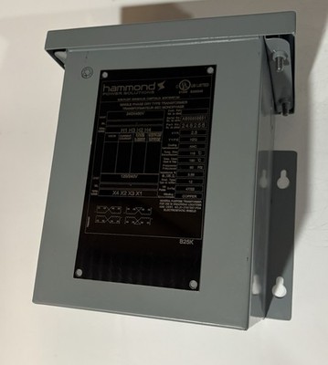 Hammond Single Phase Transformer 2.5 KVA 240-480/120-240 AB00858651