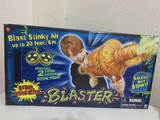 RARE NEW BOX STINK BLASTERS TOY GUN & 2 STINK...