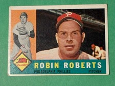 1960 & 1961 Robin Roberts #264/#20  (2 Crds) VG+ Condition SKU#37918