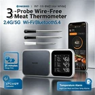INKBIRD 5G Wifi Meat Thermometer INT-33-BW BBQ Cooking Grilling Temp Alarm Probe