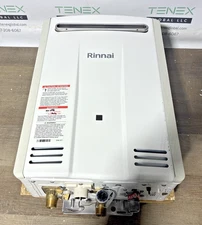 Rinnai V53DeN Outdoor Tankless Water Heater 120k BTU Natural Gas (C-3 #1166)