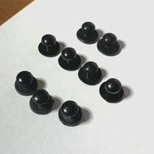 Tuxedo Shirt Dress Button Studs Plain Black Plastic Mixed Lots 9 Total Free Ship