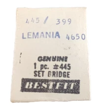 Lemania 4650 4500 4550 Setting Lever Spring watch part #445/399 Tissot 23.3R-21