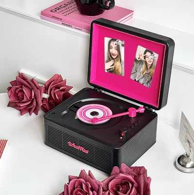 WhatPlus Portable CD Player C300 Bluetooth Wireless Classic