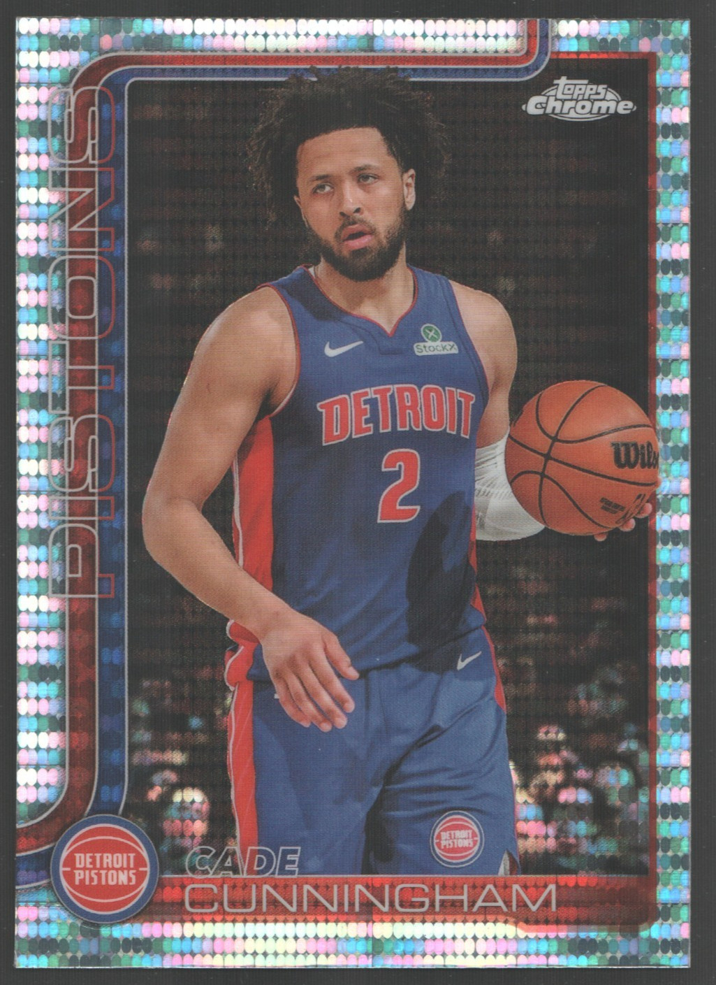 Cade Cunningham 2025-26 Topps Chrome Hyper #88 Detroit Pistons R1N:195
