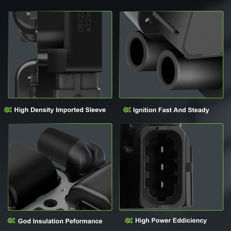 8 For 2009 2010 2011 Mercedes-Benz G55 AMG 5.4L V8 Ignition Coil - Image 4 of 4