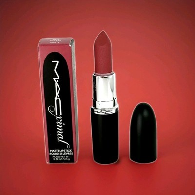 MAC Macximal Matte Lipstick MEHR #608 Mauve Pink NEW in Box
