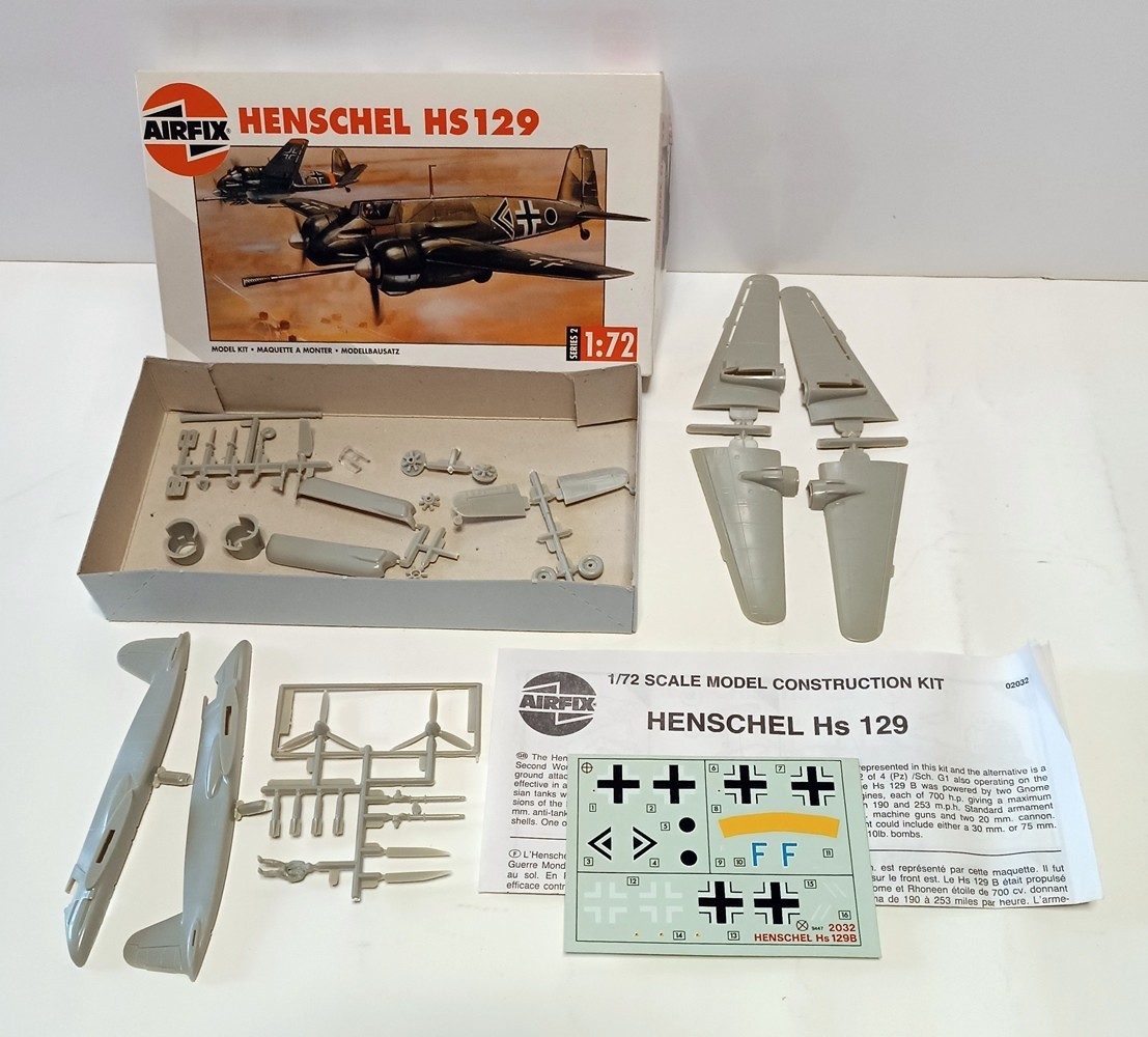 Hs 129 1/72 Airfix