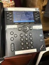 Poly VVX 450 VoIP Phone, 12 Lines, HD Voice, Speakerphone, Ethernet