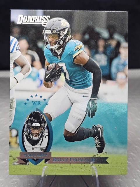 Brian Thomas Jr. 2025 Donruss #22 Retro 1995 Jacksonville Jaguars
