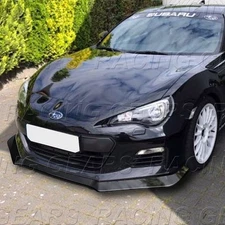 FIT 2013-2016 SUBARU BRZ JDM CS-STYLE PAINTED BLACK FRONT BUMPER BODY KIT LIP