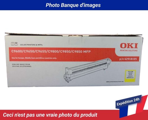 42918105 Okidata C-9850 Tambour d'Imagerie Jaune