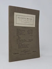 Margaret C Anderson / Little Review Literature Drama Music Art November 1915 Vol