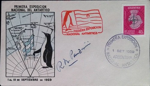 CMI) 1959. ARGENTINA. INTERNATIONAL GEOPHYSICAL YEAR. FDC. ARGENTINE ANTARCTIC.