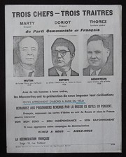 Tratto politico 3chef 3 strisce Marty Doriot Thorez riconciliazione francese 6