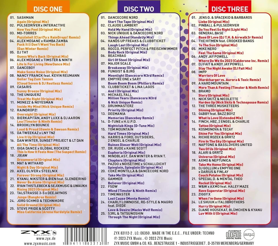 Various TechnoBase.FM Vol. 36 (CD) - Image 2 of 2