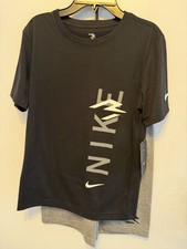 Nike Russell Wilson Boys' 2-Piece Shorts Set Outfit, New W/Tags Size L  12-13 