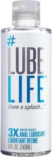 Lubelife 3x Anal Lube Extra Thick Water Based Lube for Men, Women Couple