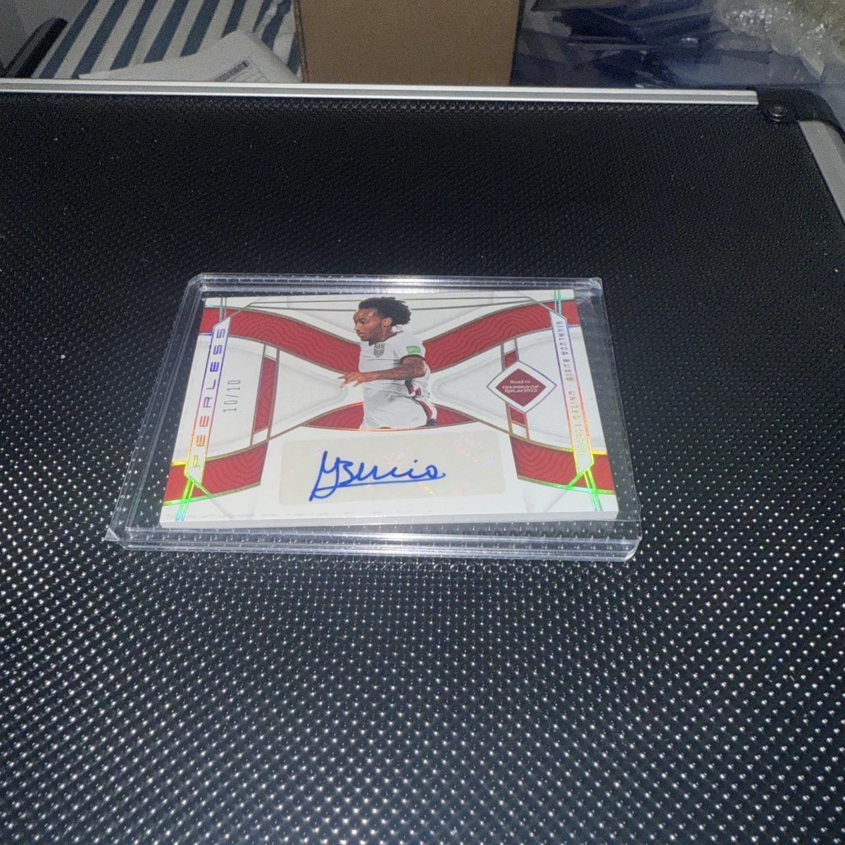 2022 Panini National Treasures Road to FIFA World Cup Soccer