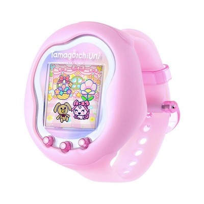 Tamagotchi Uni Aurora Pink & Prism White Color Premium Bandai