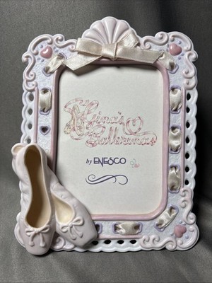 Gina's Ballerinas Picture Frame by Enesco, Shoes 4x6 photo Dance