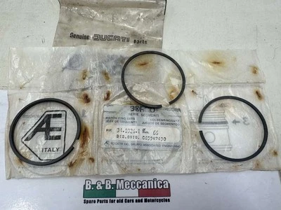 Bandes Segments Piston D 66 66MM ducati Pantah Cagiva Aile Bleu 350 3403261