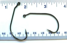 100 Mustad 91768 Nickel 28 Degree Wide Gap Jig Fish Fishing Hooks size 2/0