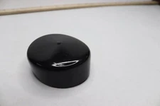 Caplugs Round Cap Flexible PVC Vinyl Black 3" Dia VC-3000-16
