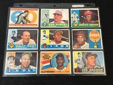 1960 Topps Baseball Pick-A-Card #1-270 Flat Rate Shipping!