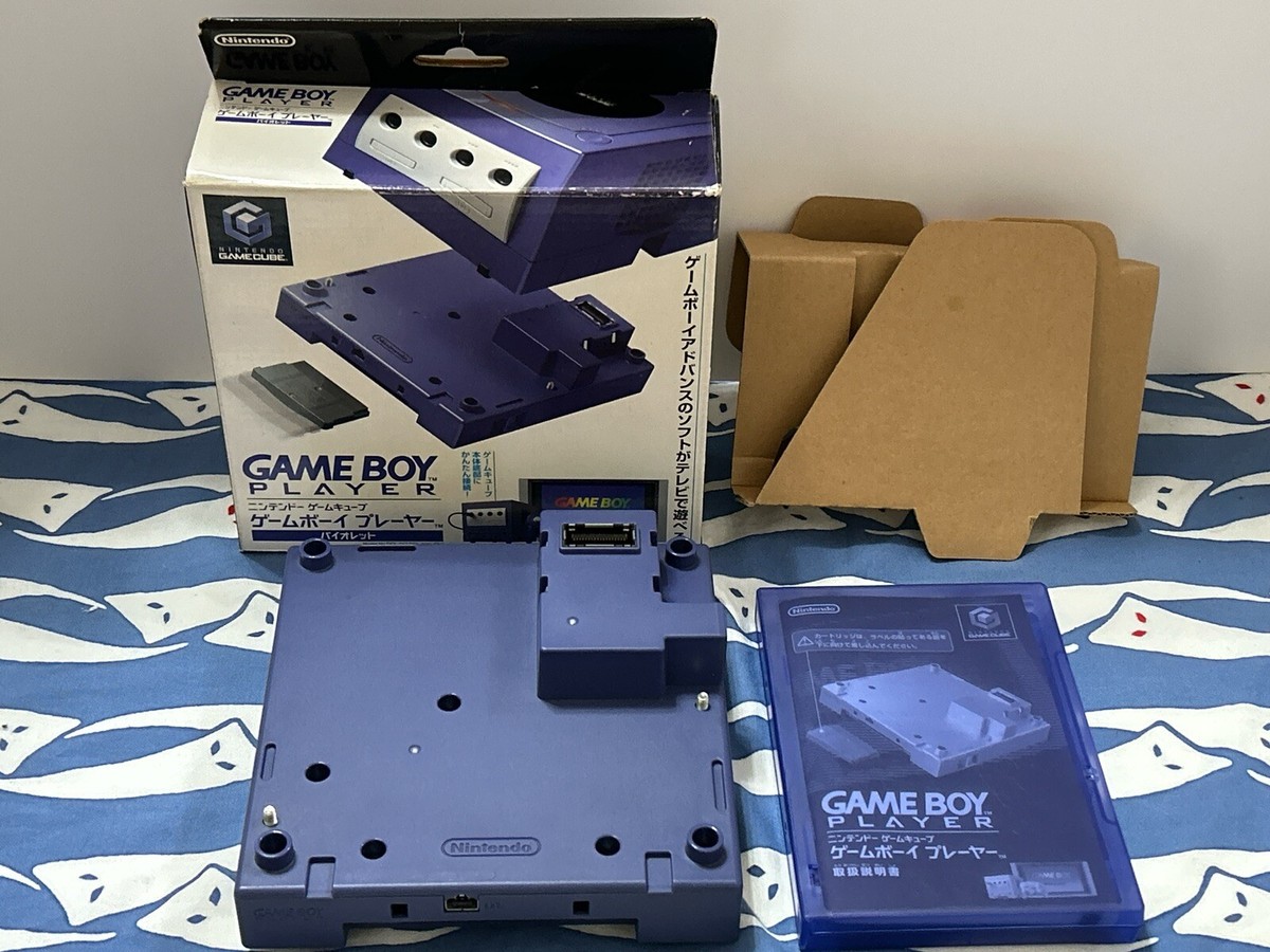 ゲームキューブ　ゲームボーイプレイヤー DOL-017 Nintendo Game Boy Player DOL-017 Console Black Gamecube NTSC