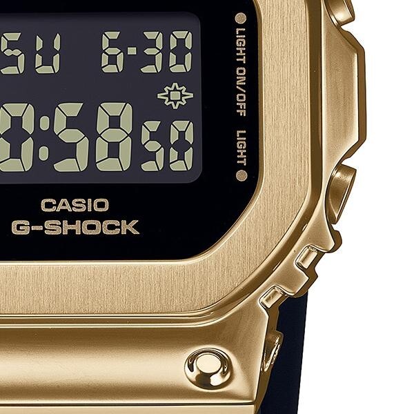 CASIO G-SHOCK GM-S5600GB-1JF Metal Covered Gold Black Watch CASIO G-SHOCK GM-S5600GB-1JF Metal Covered Gold Black Watch