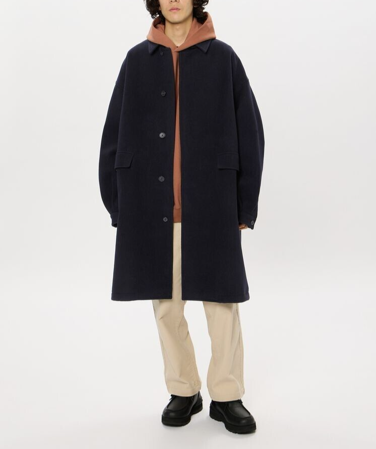 ザノースフェイス コートCompilation Wool Over Coat S ASK availability First)THE NORTH FACE Compilation Wool Overcoat
