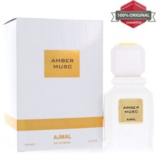 Ajmal Amber Musc Perfume 3.4 oz EDP Spray (Un...