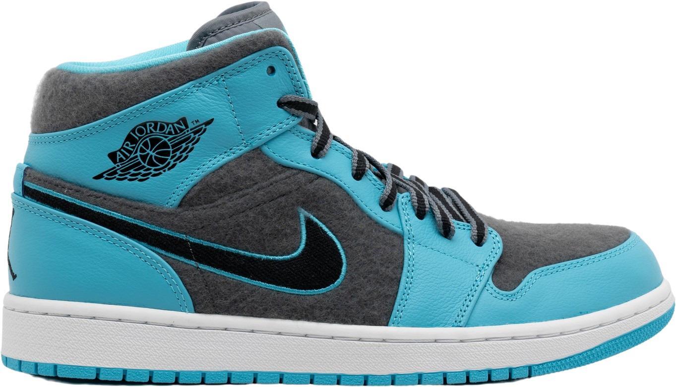 Size 7.5 - Air Jordan 1 Mid Gamma Blue for sale online | eBay