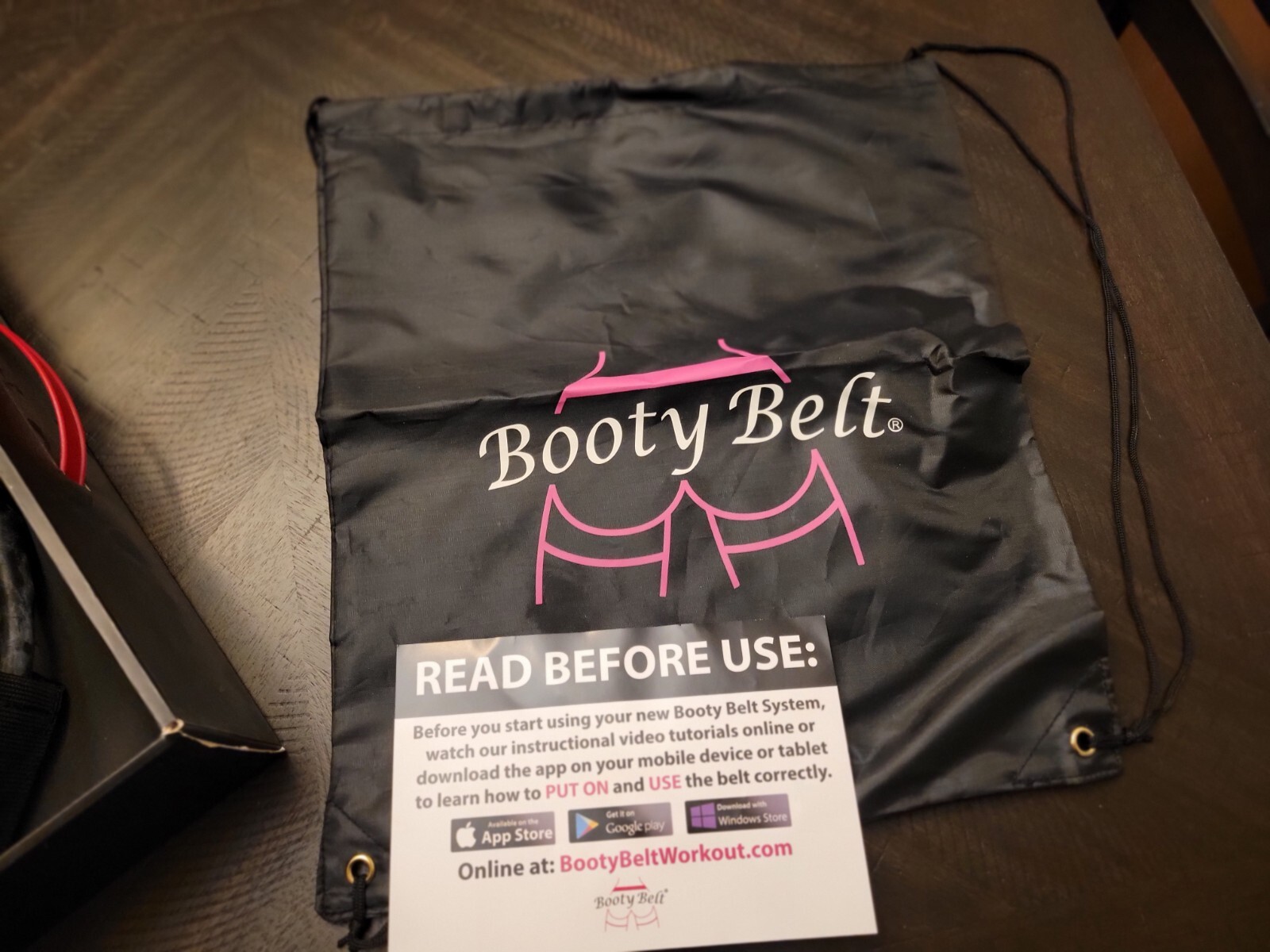 NEW Booty Belt Booty Building System, Resistance Kit, bands Exercise Gym Tone