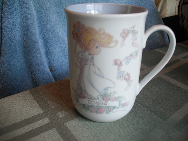 1993 Precious Moments DONNA Coffee Cup