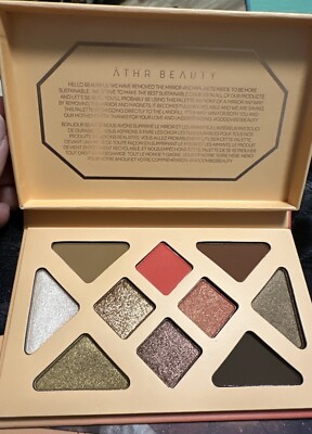 ATHR BEAUTY DESERT SUNSET PALETTE~10 EYESHADOWS~MATTE, SHIMMER & METALLIC~NIB!