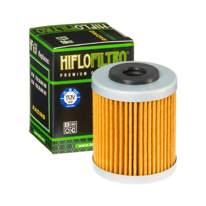 Filtro de aceite Hiflofiltro 1er y 2do (paquete de 10) se adapta a HUSQVARNA 701 SUPERMOTO Foto 4 de 4