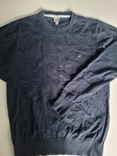 MENS BENCH LARGE JUMPER NAVY