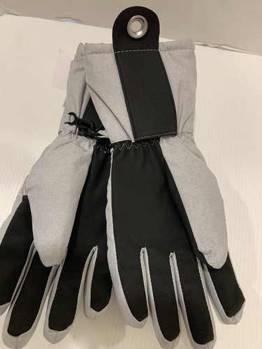 NWT BCBG Girls Size S/M Gloves Gray Thinsulate Ski Snow - Picture 4 of 6