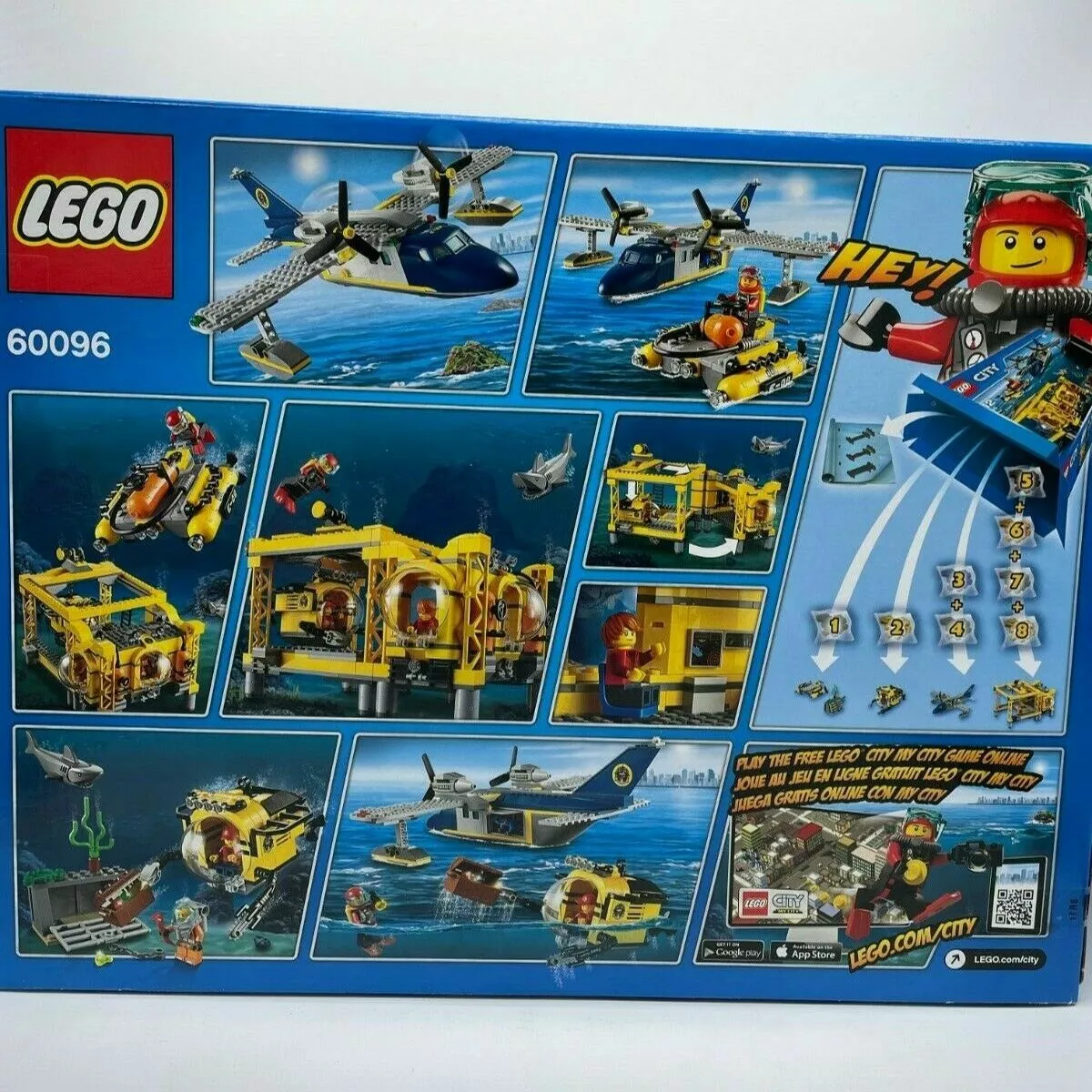 Lego city deep sea operation base hot sale