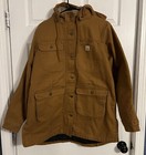 carhartt jacket Womens Large Model #0C5512-W With Removable Hood NWOT 