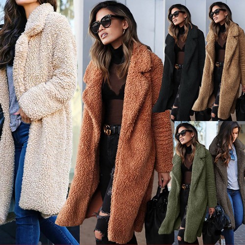 Womens Thin Winter Teddy Bear Fleece 