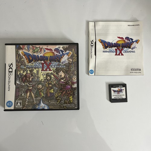 Dragon Quest IX NDS Nintendo DS JAPAN Square Enix RPG 2009 Game Complete - Picture 1 of 5