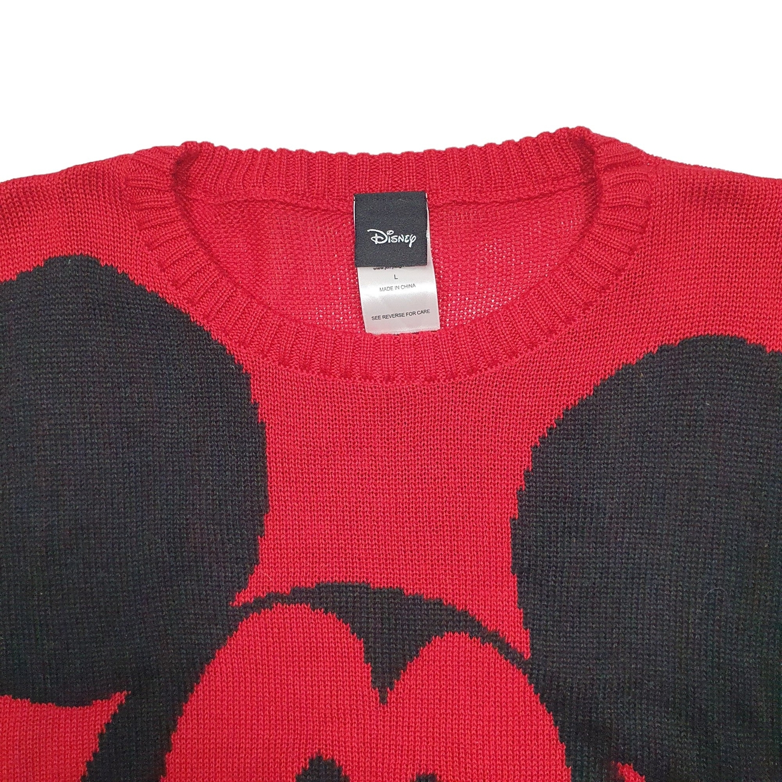 DISNEY Crewneck Knit Jumper Sweatshirt Womens S image 2